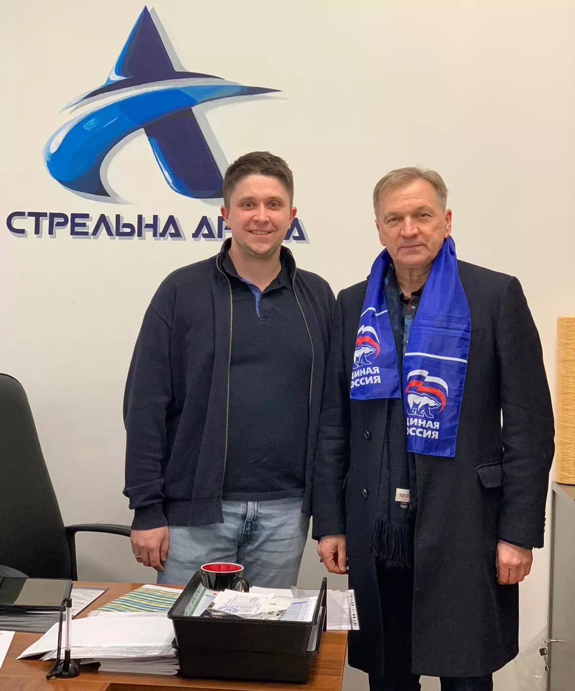 Рабочая встреча Михаила Барышникова и Артема Иванова