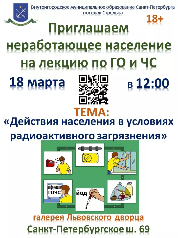 Действия населения в условиях радиоактивного загрязнения