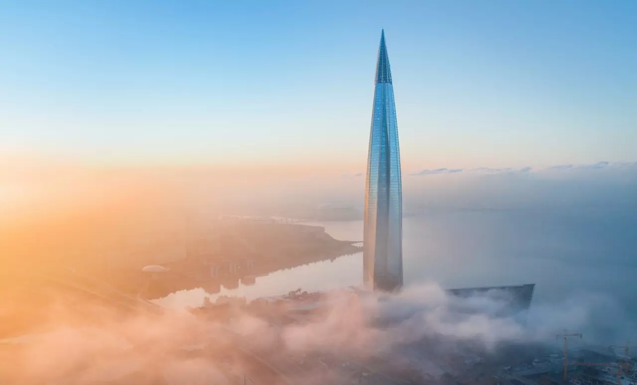 Открытие Лахта Центра