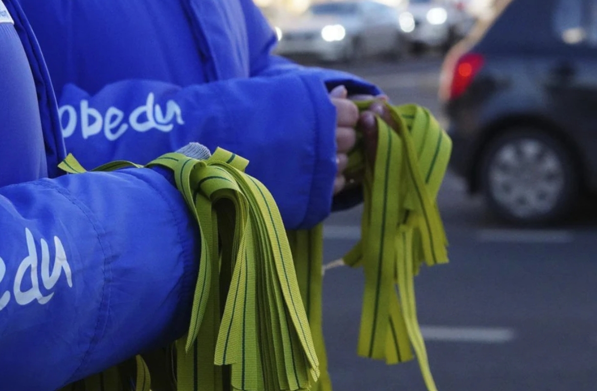 700 тысяч лент Ленинградской победы раздадут волонтёры