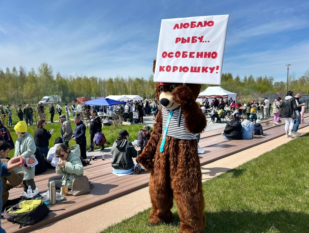 Корюшка пошла!