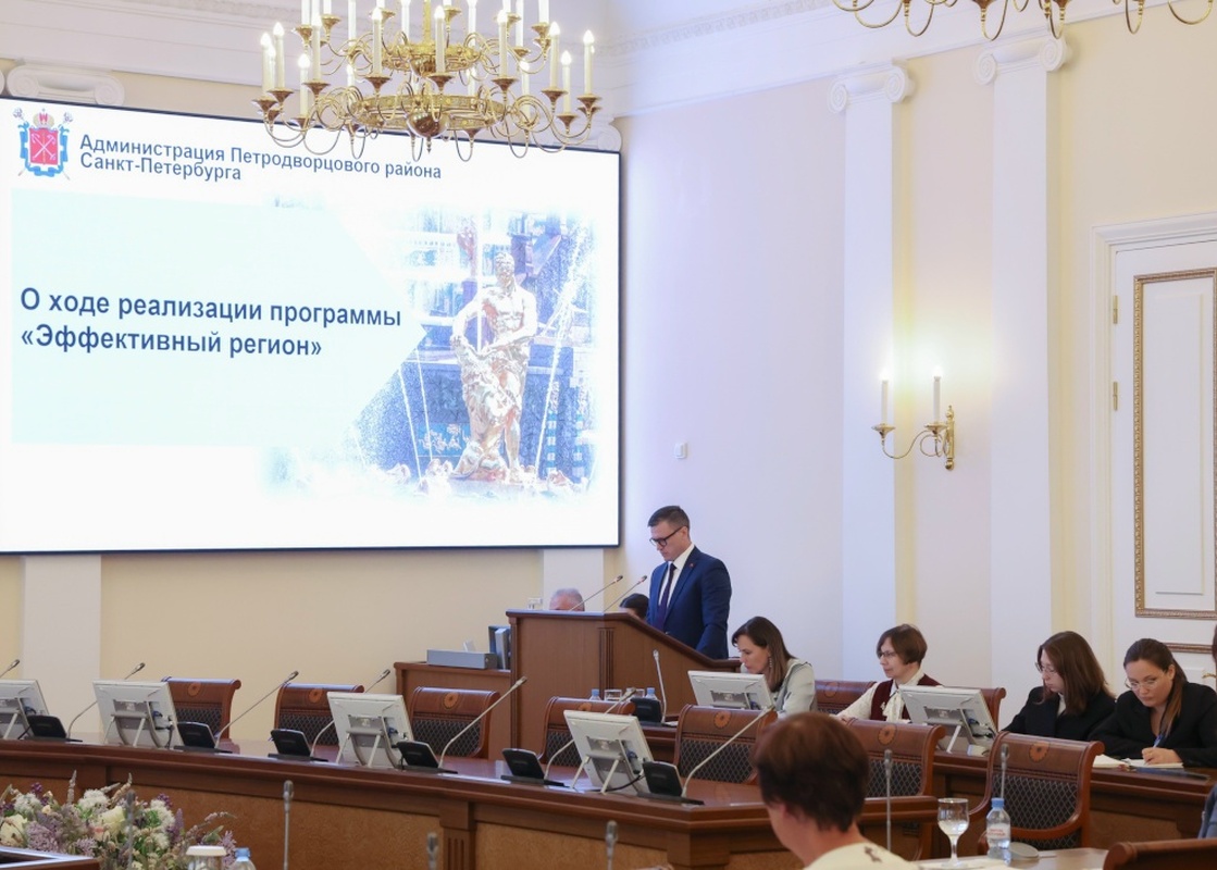 Петродворцовый район стал лидером в использовании бережливых технологий