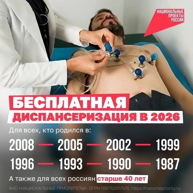 Диспансеризация идет по плану