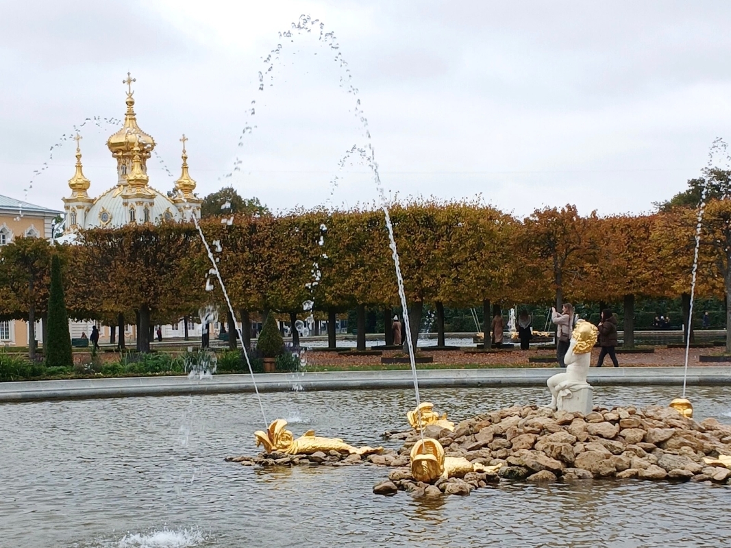 Сезон фонтанов близится к закрытию