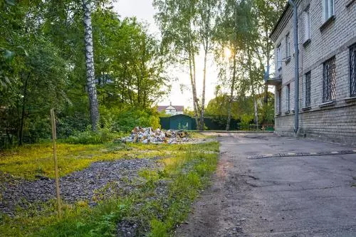 Новая парковка у дома на Вокзальной