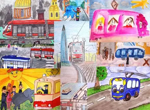 Трамваи и троллейбусы в городе на Неве