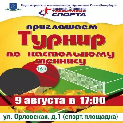 Турнир по настольному теннису
