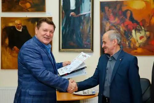 Открытие выставки Анатолия Черных в галерее Львовского дворца