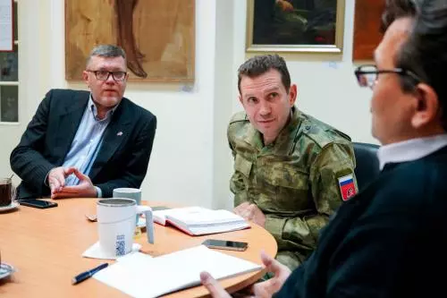 Круглый стол с руководителем Юнармии Петродворцового района