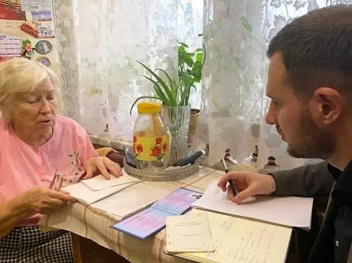 Благодарность депутату Ермоленко