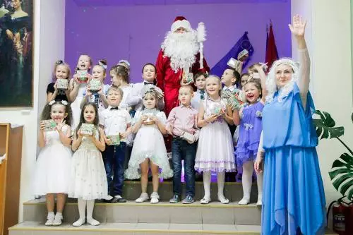 Новогодний подарок от самых маленьких