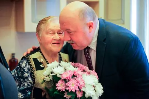 Валентине Ивановне Шибаевой 90 лет