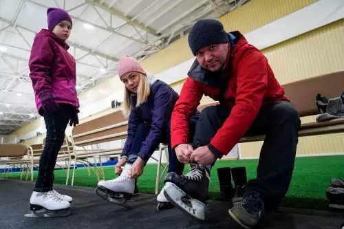 Массовые катания на льду