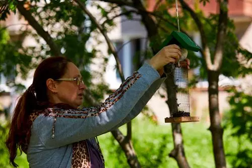 Цветы на улице Попова