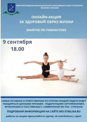 ЗОЖ и онлайн-танцы (девятое занятие)