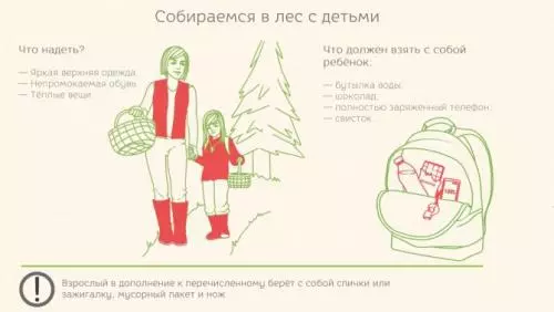 На выходных - в лес
