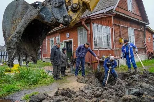 Водопровод от депутата Горбунова