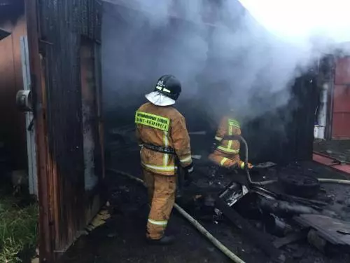 Пожар на Нижней дороге