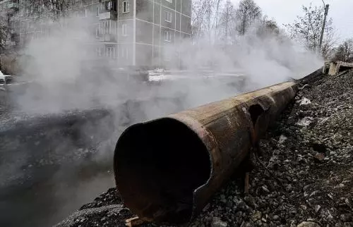 Будьте внимательны при прорыве тепловой сети