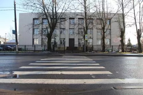 Ремонт фасада дома № 8 на Фронтовой завершён