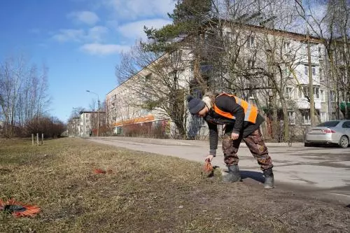 Обломки щёток убраны