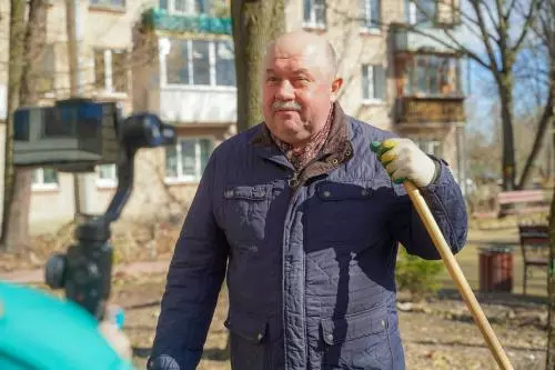 Открытие месячника благоустройства с Валерием Беленковым