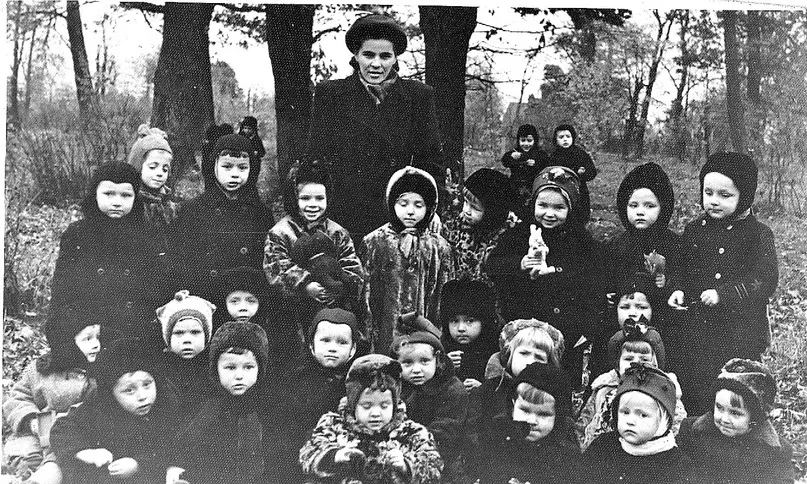 Стрельна историческая: детский сад № 2 в 1955 году