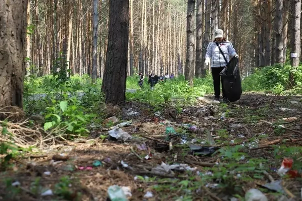 Принять участие в уборке мусора на территории Шунгеровского лесопарка стрельнинцам предложил депутат МО пос. Стрельна Руслан Ермоленко