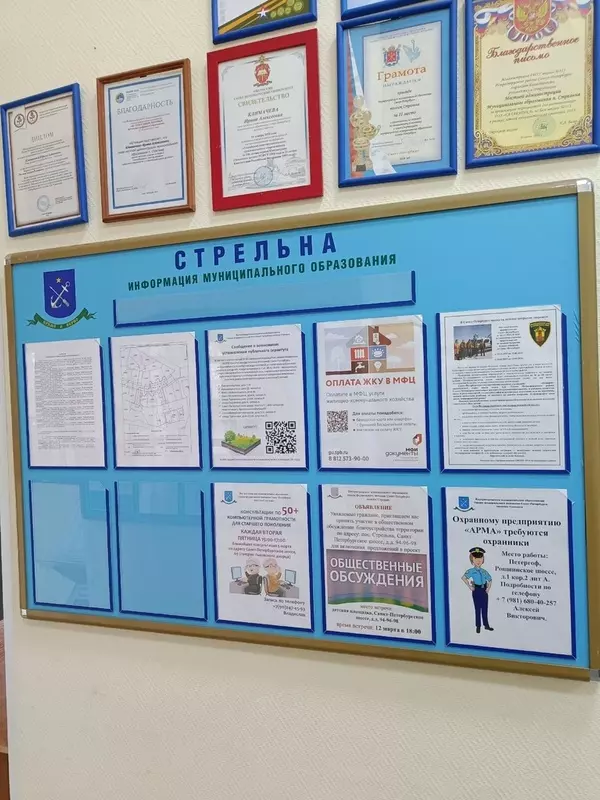 25.03.2024 Дневник смены информации на муниципальных стендах