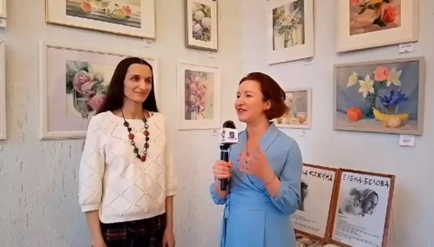 Стрельна в лицах - библиотекарь Надежда Вишневская