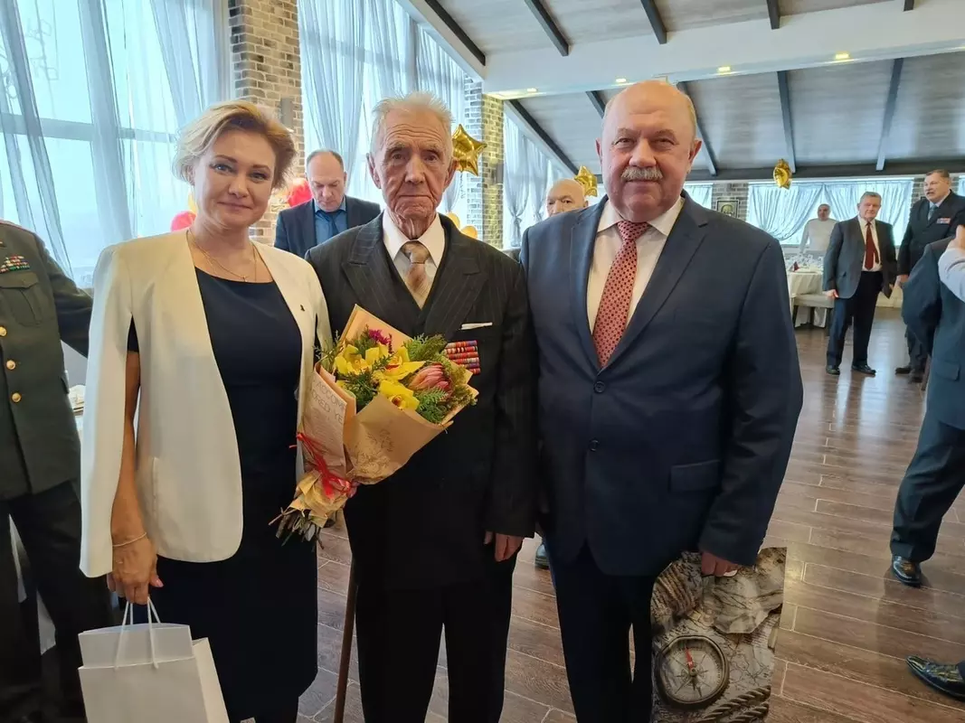 Столетие стрельнинского ветерана Владимира Алексеевича Берчикова