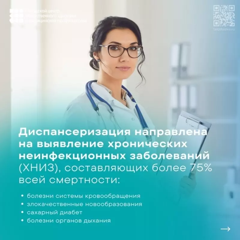ГЦМП о важности диспансеризации