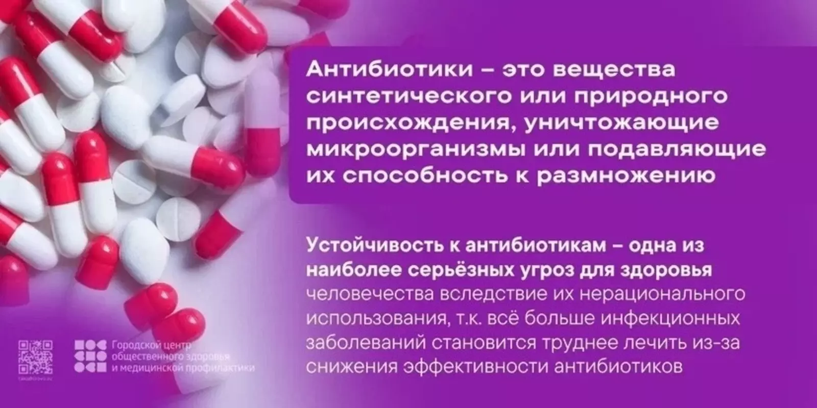 Антибиотики: не выписали — не пей!