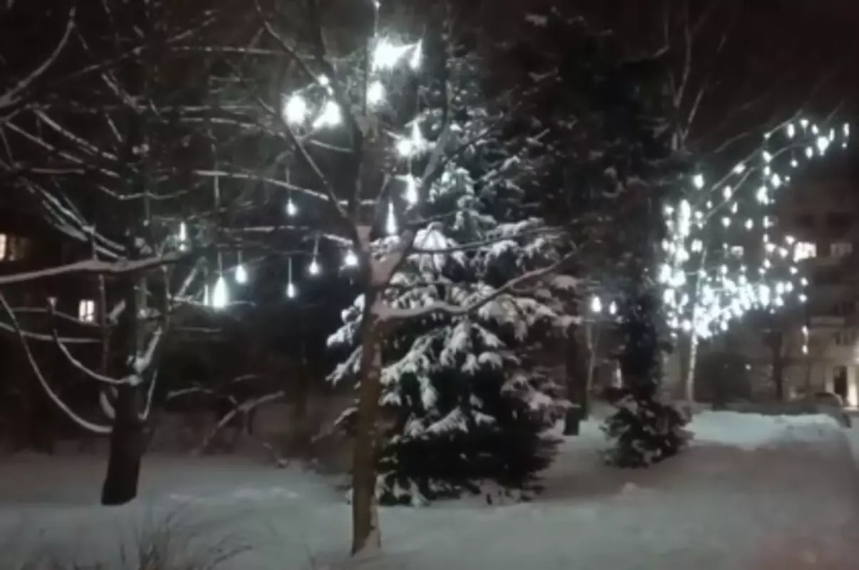 Народная журналистика: новогодняя иллюминация