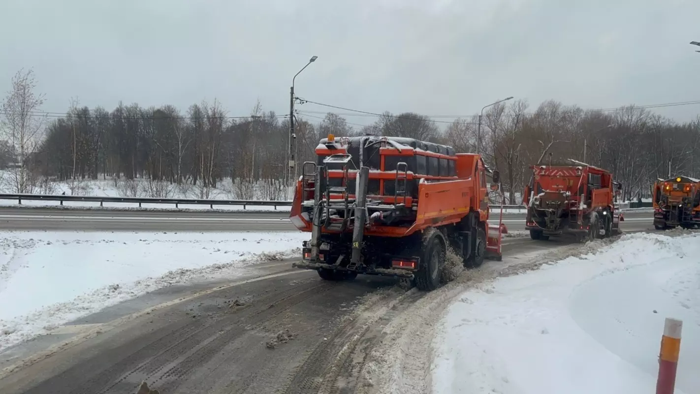 Уборка снега ведется регулярно