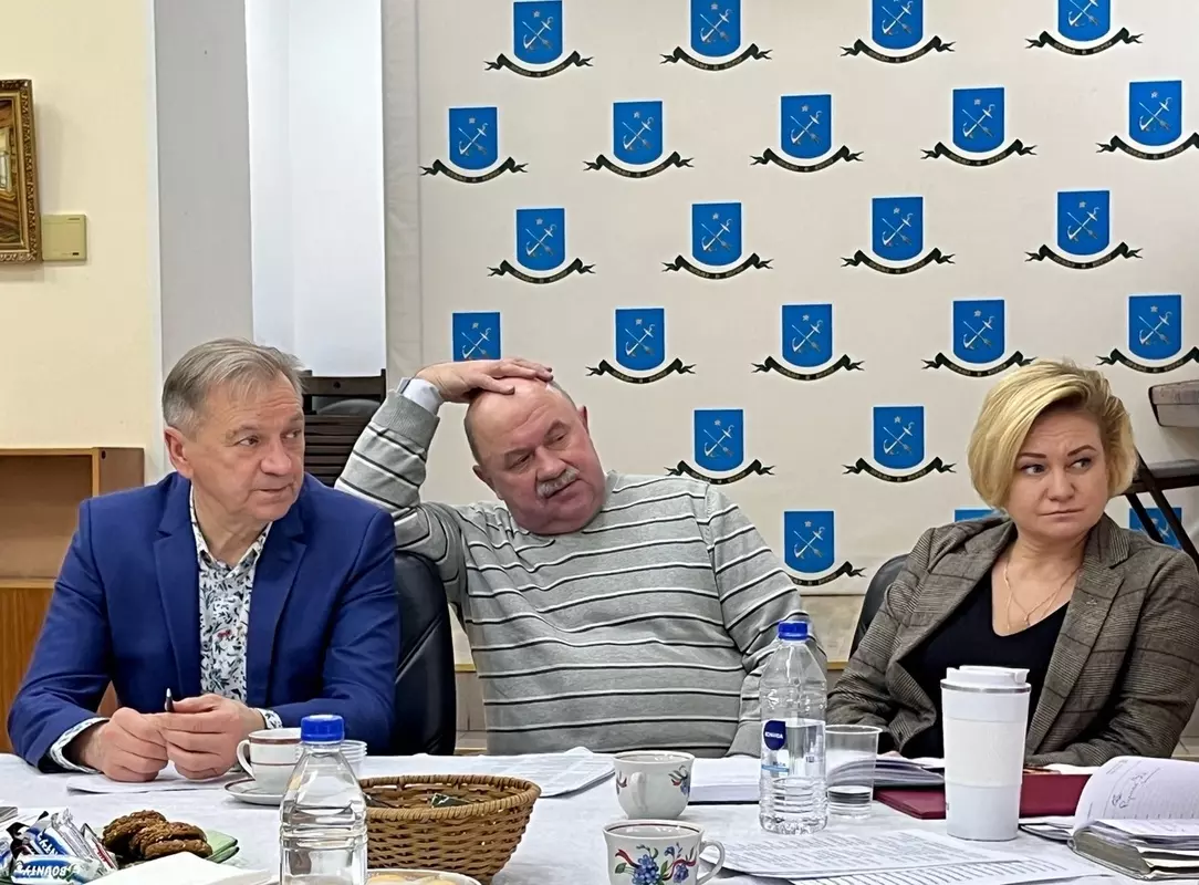 Состоялась встреча с председателями общественных организаций Стрельны по вопросам планирования мероприятий на 2024 год