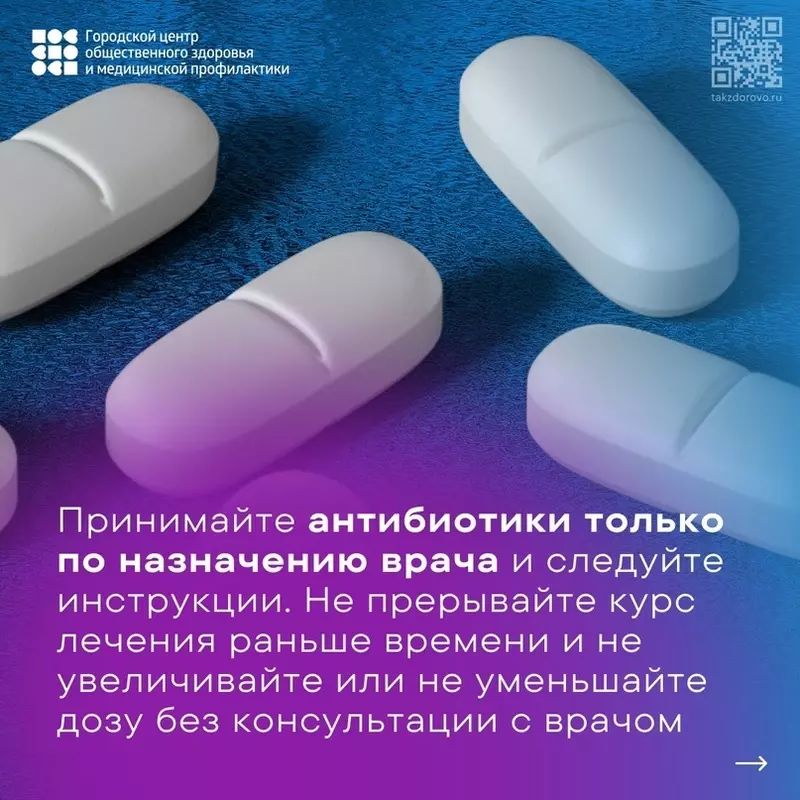 ГЦМП информирует: всемирная неделя правильного использования противомикробных препаратов