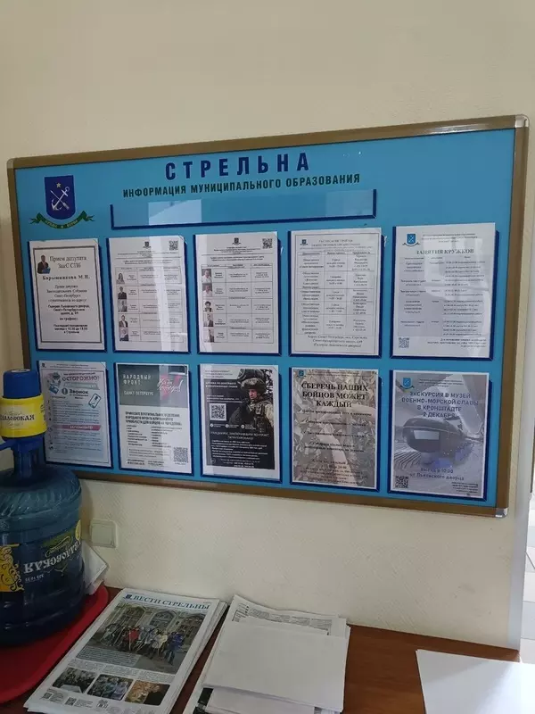 Дневник смены информации на муниципальных стендах. 20.11.2023