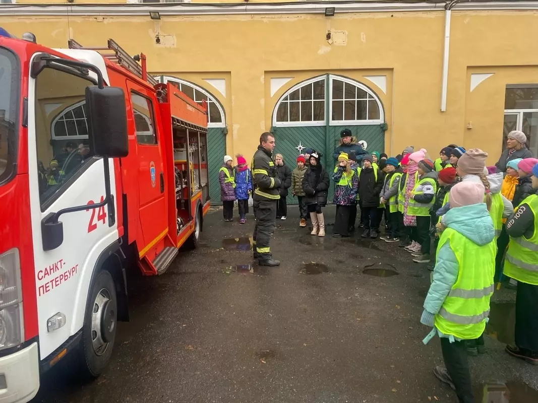 Экскурсия в пожарную часть