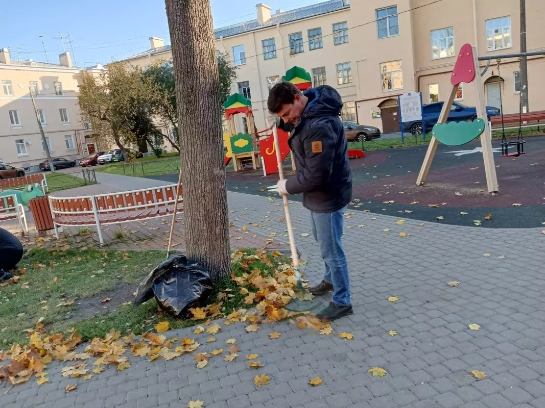Акция «Добрый субботник» на Фронтовой