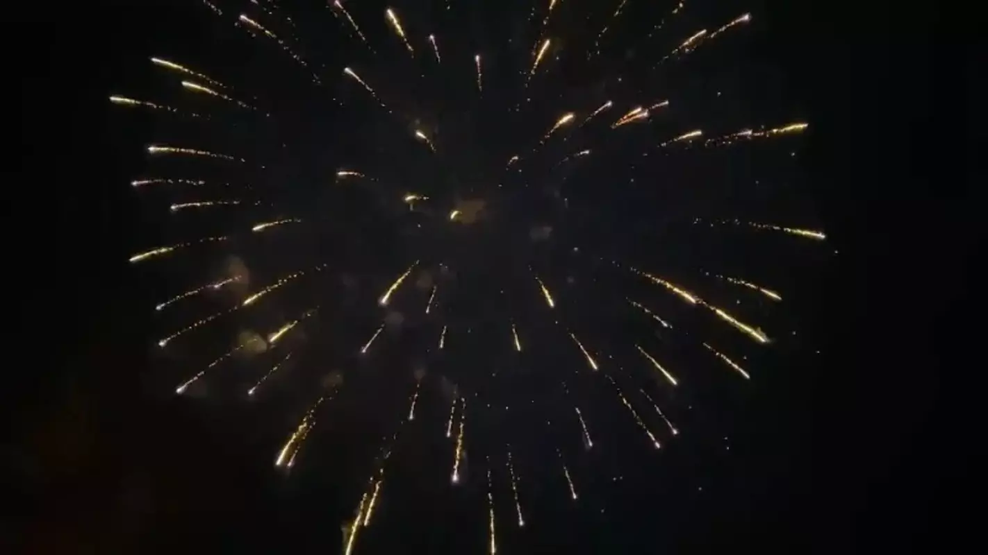 Фейерверк на День Стрельны