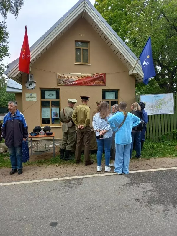 Стрельна военная. Народная журналистика. Однодневная выставка в музее «Морская Стрельна» ко Дню Стрельны