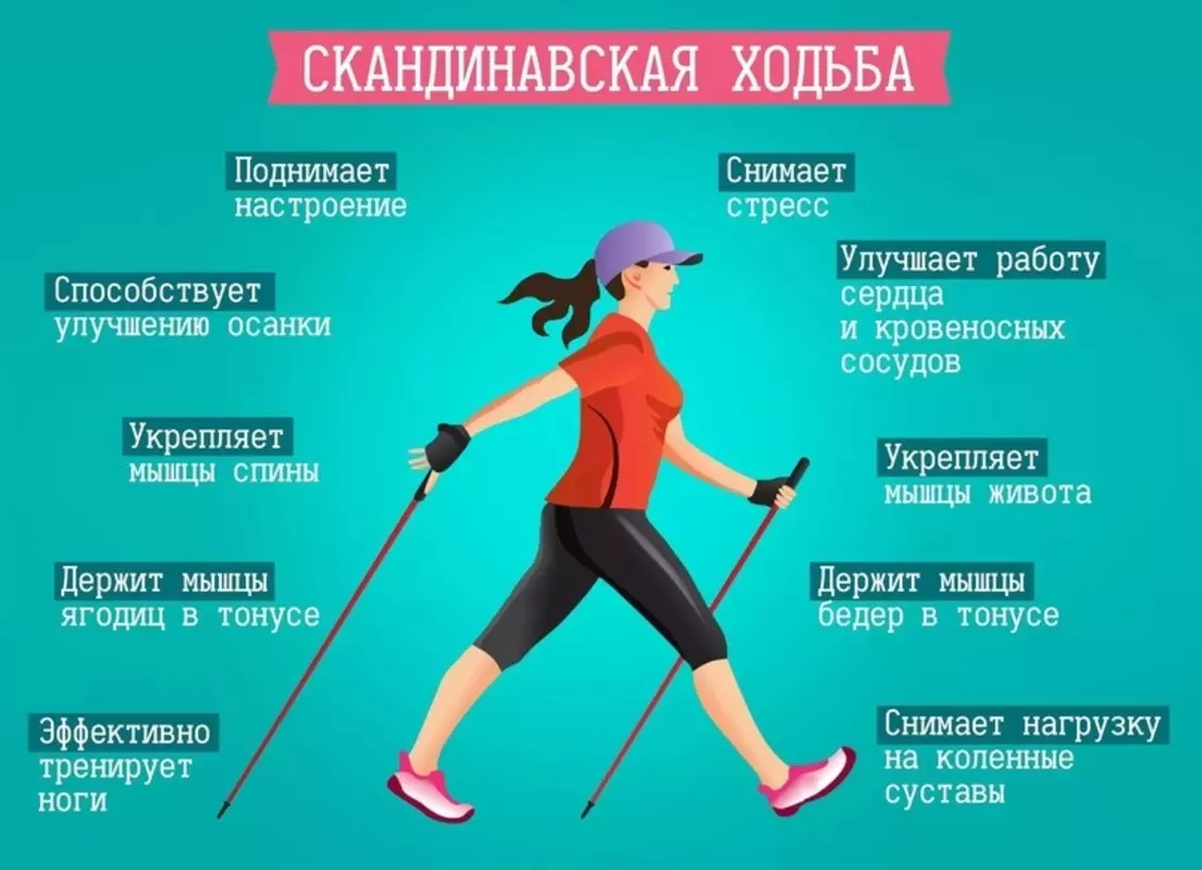 Жителям Стрельны: ГЦМП о пользе скандинавской ходьбы