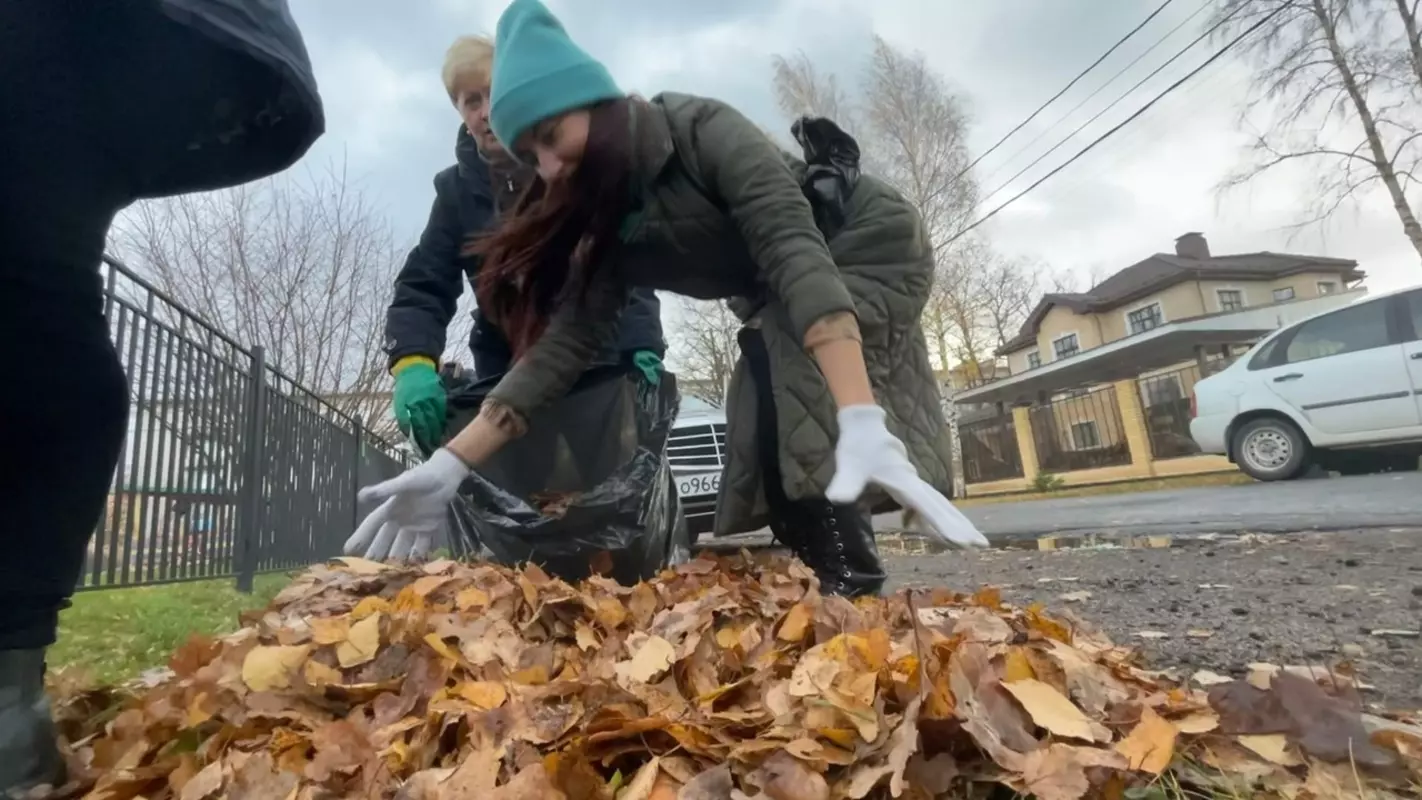 Добрый субботник в детском саду № 34