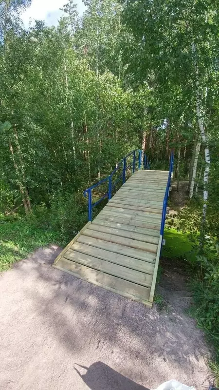 Мостик в подарок ко дню Стрельны